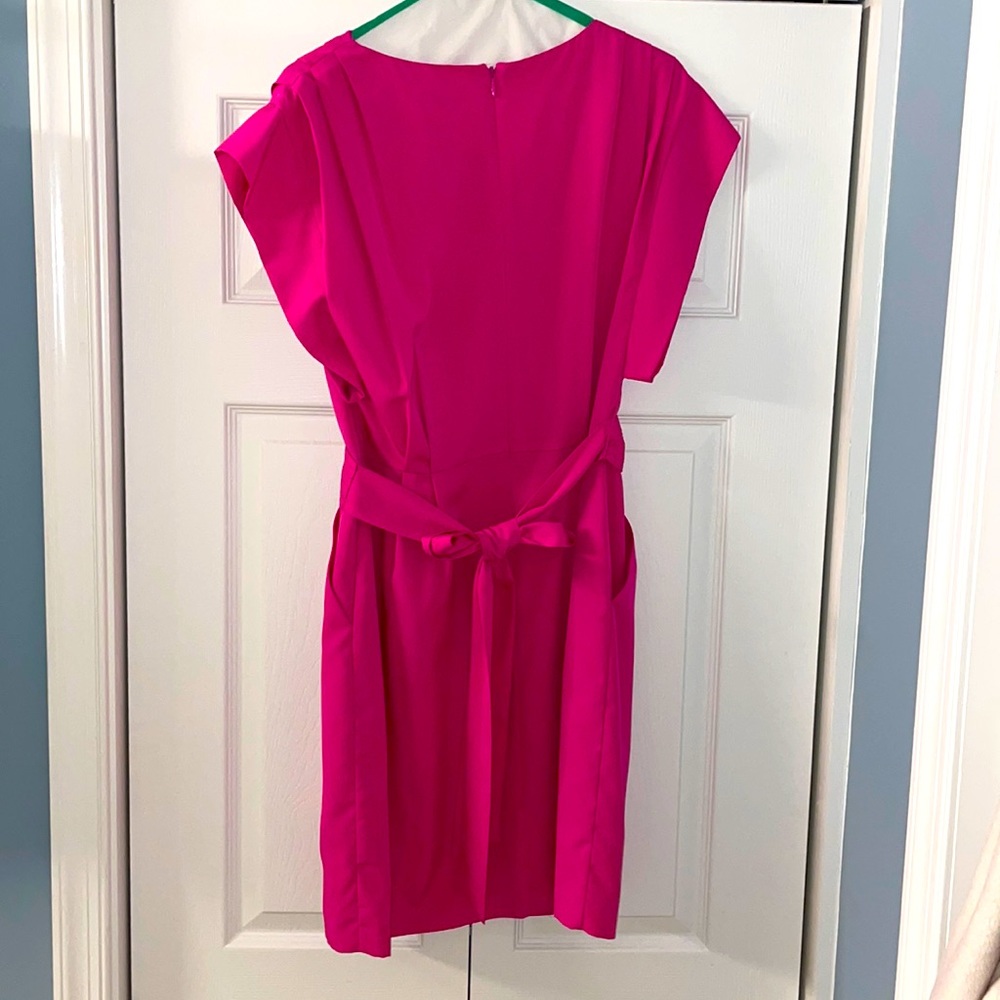 Eliza J hot pink cocktail dress